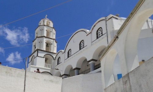 Zdjęcie GRECJA / Santorini / Pyrgos / Gdzieś na Santorini