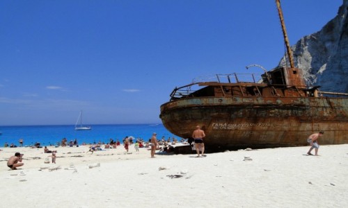 Zdjęcie GRECJA / Zakynthos / Zatoka Wraku. / Z serii: wspomnienia z Grecji.