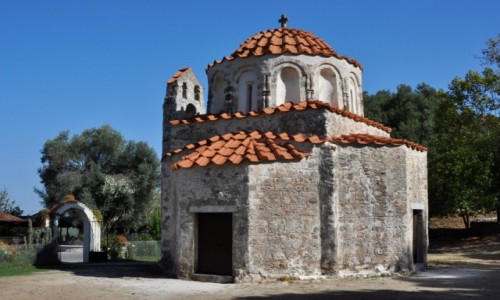 Zdjcie GRECJA / Rodos / okolice Eleoussa / Koci w. Mikoaja