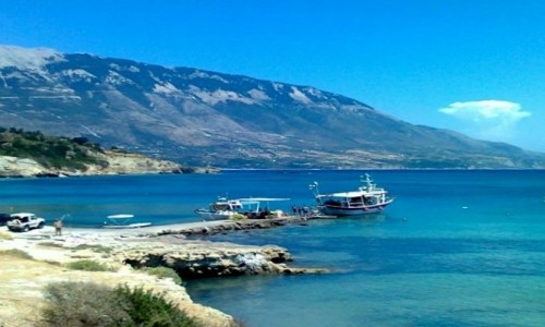 Zdjcie GRECJA / Kefalonia / Spartia / Stateczek