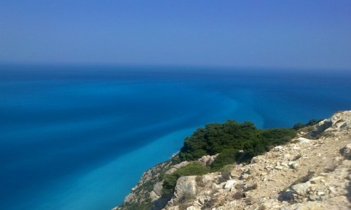 Zdjcie GRECJA / Kefalonia / okolice Myrtos / Odcienie jednego morza