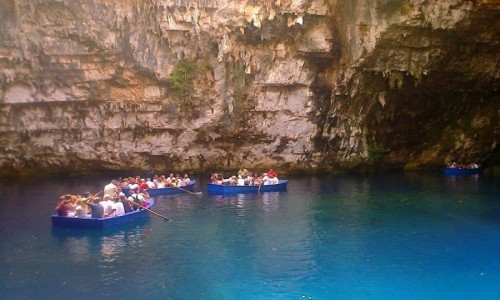 Zdjcie GRECJA / Kefalonia / okolice Sami / Jezioro Melissani