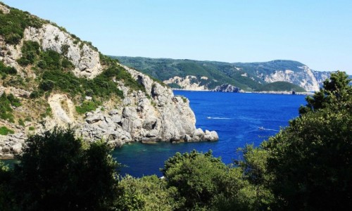 Zdjcie GRECJA / Korfu / Paleokastritsa / Fiordy