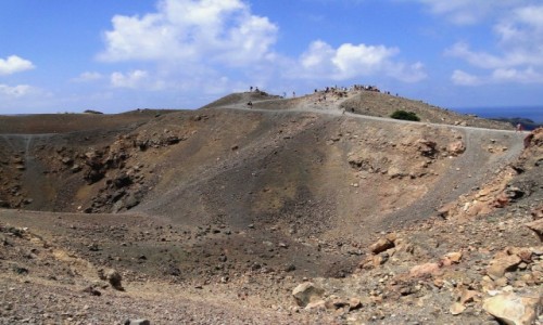 Zdjęcie GRECJA / Santorini / Nea Kameni / Na wulkanie.