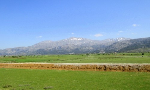 Zdjecie GRECJA / Kreta Wschodnia / Oros Dikti / Widok na gry z paskowyu
