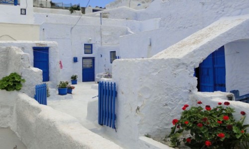 Zdjęcie GRECJA / Santorini / Pyrgos / Z serii: santoryńskie zakamarki.