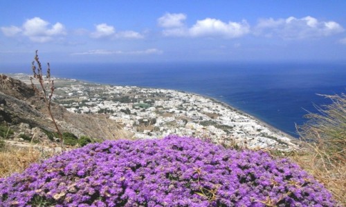 Zdjecie GRECJA / Cyklady / Santorini, Kamari / Wspomnienie z Santorini.