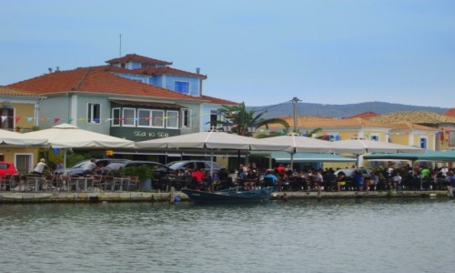 Zdjcie GRECJA / Lefkada / Lefkada Town / Nabrzee miasta Lefkada