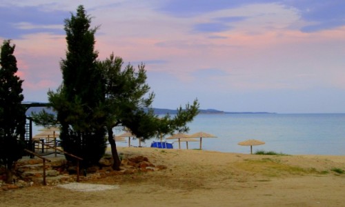 Zdjcie GRECJA / Thassos / Limenaria / Bliej zmierzchu
