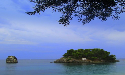 Zdjecie GRECJA / Epir / Parga / Wyspa dla samotnikw