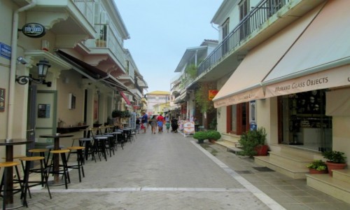 Zdjcie GRECJA / Lefkada / Lefkada miasto / Ulica Lefkady