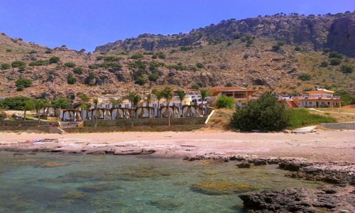 Zdjęcie GRECJA / Rodos / Pefkos / Plaża w okolicy Pefkos