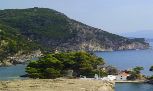 Zdjecie GRECJA / Epir  / Parga / Wybrzee w okolicach Pargi