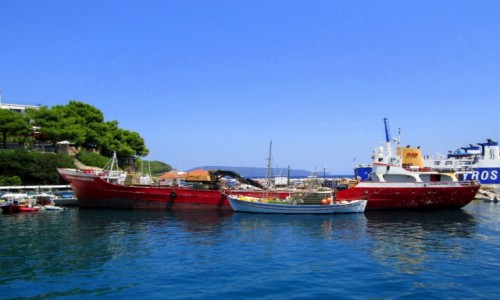 Zdjęcie GRECJA / Sporady Północne / Alonissos / ^Port na Alonissos