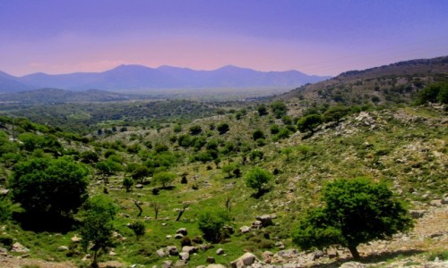 Zdjcie GRECJA / Kreta Wschodnia / Oros Dikti / Niebo nad grami