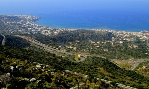 Zdjcie GRECJA / Kreta Wschodnia / okolice Stalidy / Hersonissos Stalida i Malia z gry
