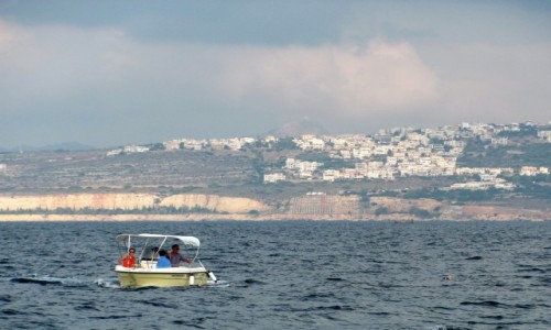 Zdjcie GRECJA / Kreta / Chania / Na morzu