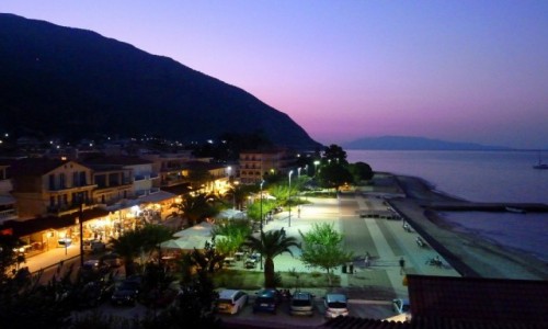 Zdjcie GRECJA / Kefalonia / Poros / Wieczr po cikim dniu (na morzu)