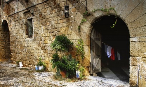 Zdjecie GRECJA / Rodos / Rodos /  Zauki Starego Miasta.