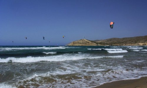 Zdjecie GRECJA / Rodos / Prasonisi / raj kitesurferw