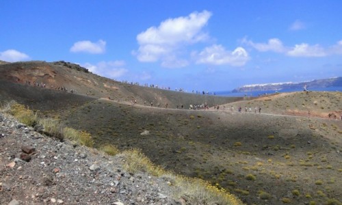 Zdjecie GRECJA / Cyklady / Thirasia / Greckie wspomnienia - Santorini