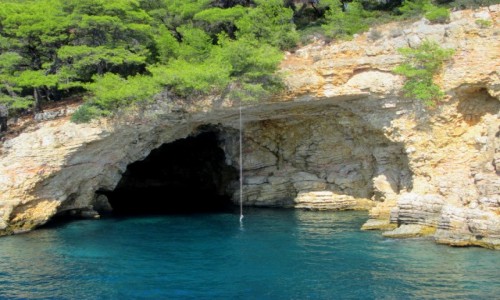 Zdjcie GRECJA / Sporady Pnocne / okolice Skopelos / ^Ciemno widz ciemno
