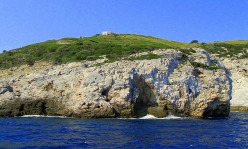 Zdjcie GRECJA / Sporady Pnocne / okolice wyspy Skiathos  / Zamek picej Greczynki?