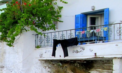 Zdjcie GRECJA / Sporady Pnocne / Skiathos Town / ~Greckie balkonowe klimaty