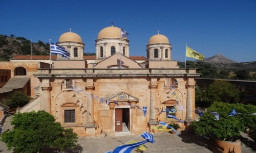 Zdjcie GRECJA / Kreta / Pwysep Akrotiri / Monastyr Agia Triada