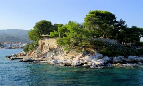 Zdjcie GRECJA / Sporady Pnocne / Skiathos  / ~Cypel Bourtzi