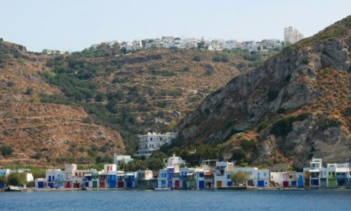 Zdjcie GRECJA / Cyklady / Milos / Plaka - Klima