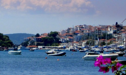 Zdjcie GRECJA / Sporady Pnocne / Skiathos Town / Z widokiem na port
