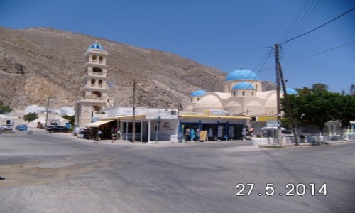 Zdjcie GRECJA / Santorini-Thira / Perissa / Monastyr