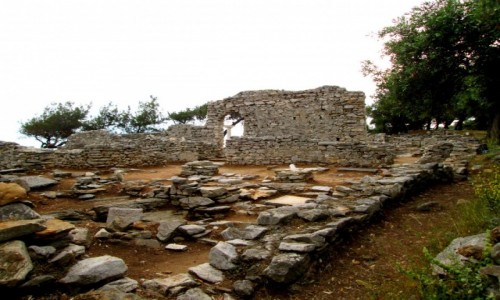 Zdjcie GRECJA / Thassos / Pwysep Aliki / Ruiny