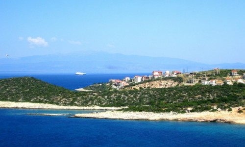 Zdjcie GRECJA / Thassos / Wybrzee zachodnie / Buduj si