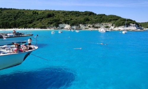 Zdjecie GRECJA / Wyspy Joskie / Antipaxos / Klimaty Wysp Joskich.