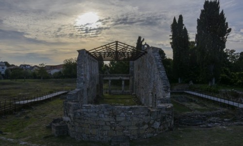 Zdjcie GRECJA / Wyspy Joskie / Kerkyra / Bazylika w Paleopolis