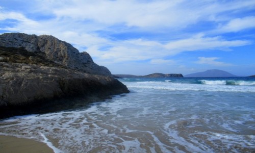 Zdjecie GRECJA / Karpathos / Arkasa / Fala