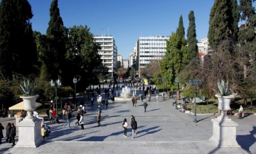 Zdjcie GRECJA / - / Ateny / Plac Syntagma