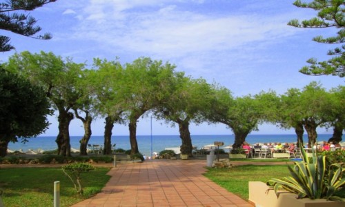 Zdjcie GRECJA / Kreta / Agia Marina / Brzeg