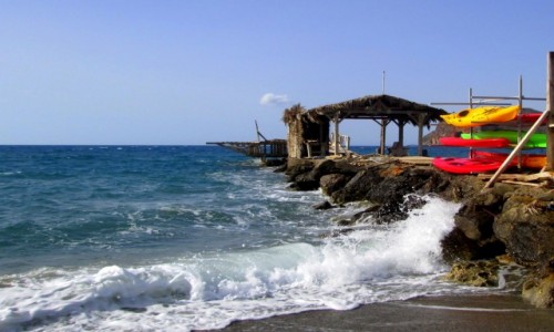Zdjecie GRECJA / Kreta / Platanias / Wypoyczalnia kajakw