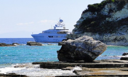 Zdjcie GRECJA / Wyspy Joskie / Antipaxos / U wybrzea Antipaxos.