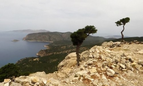 Zdjcie GRECJA / Archipelag Dodekanez / Wyspa Rodos / Monolithos widok z zamku Joanitw