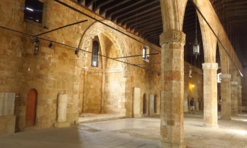 Zdjcie GRECJA / Archipelag Dodekanez / Wyspa Rodos - Rodos / Muzeum Archeologiczne - Wielka Sala Szpitalna