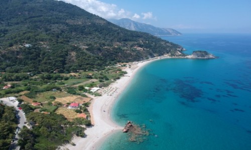Zdjcie GRECJA / Samos / Samos / Samos z Drona