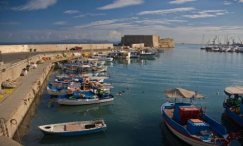 Zdjecie GRECJA / Kreta / Heraklion / Wenecka twierdza w Heraklionie