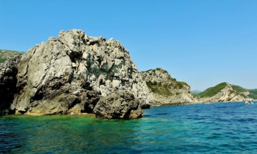 Zdjcie GRECJA / Korfu / Paleokastritsa / Zatoka Paleokastritsa