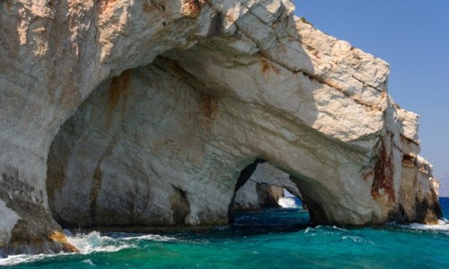 Zdjecie GRECJA / Wyspy Joskie / Zakynthos / Galaxies Spilies