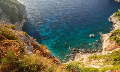 Zdjęcie GRECJA / Wyspy Jońskie / Zakynthos  / zatoka SCHIZA
