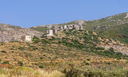 Zdjęcie GRECJA / Półwysep Mani / Vathia / Na wierzchołku